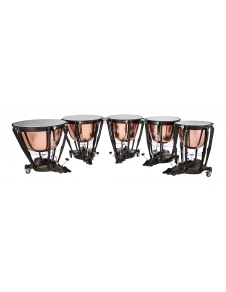 Timbale Symphonic Grand 23" accord fin main et pied - Cuivre martelé