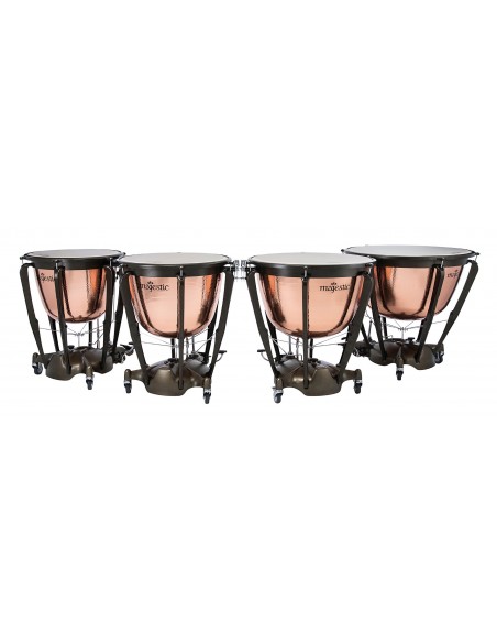 Timbale Symphonic Grand 23" accord fin main et pied - Cuivre martelé