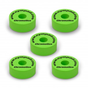 Set of 5 Chromatics dampening pads - Green