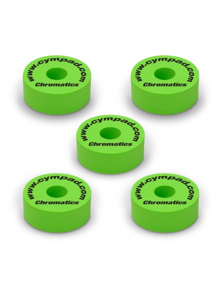 Set of 5 Chromatics dampening pads - Green