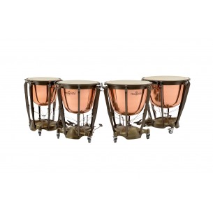Timbale Symphonic Grand 29" accord fin main et pied - Cuivre poli