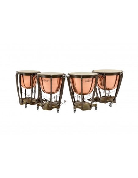 Timbale Symphonic Grand 29" accord fin main et pied - Cuivre poli