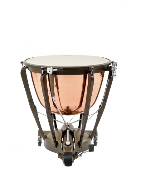 Timbale Symphonic Grand 29" accord fin main et pied - Cuivre poli
