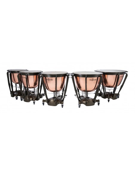 Timbale Symphonic Grand 29" accord fin main et pied - Cuivre martelé