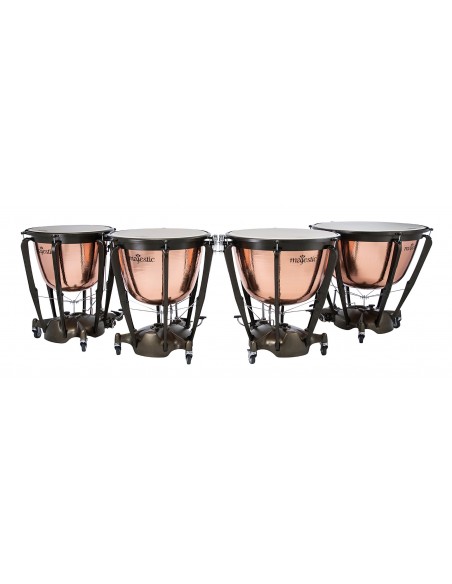 Timbale Symphonic Grand 29" accord fin main et pied - Cuivre martelé