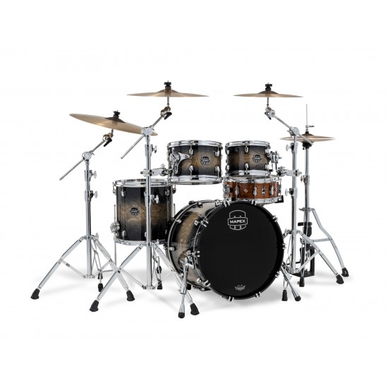 4 fûts Saturn VI Fusion 20" - Black Ink Burst