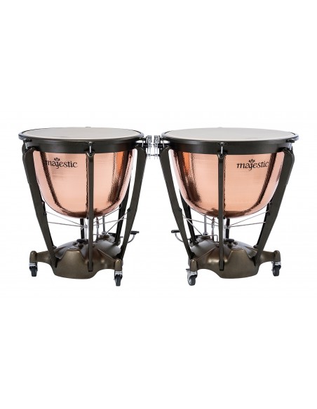 Timbale Symphonic Grand 32" accord fin main et pied - Cuivre martelé
