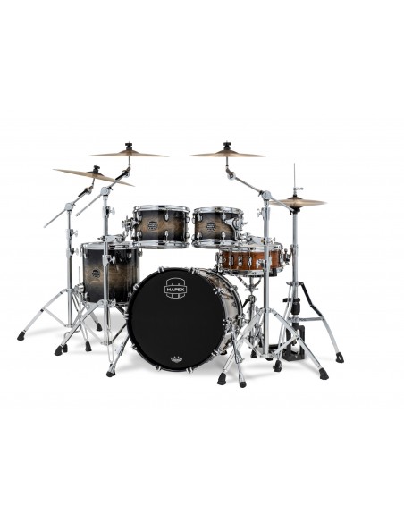 4 fûts Saturn VI Fusion 20" - Black Ink Burst