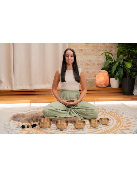 Set de 5 bols tibétains Yoga Nidra