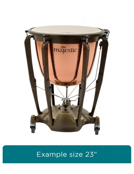 Timbale Symphonic Grand 20" sans accord fin - Cuivre martelé