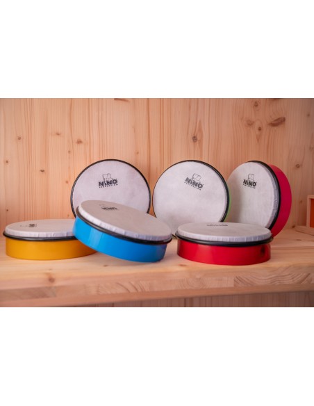 Set of 6 tambourines 8" with bag and mallets