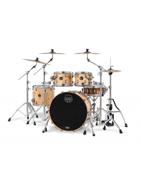 4 fûts Saturn VI Rock 22" - Exotic Natural Burl
