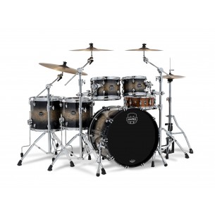 5 fûts Saturn VI StudioEase 22" - Black Ink Burst