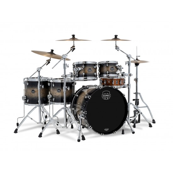 5 fûts Saturn VI StudioEase 22" - Black Ink Burst