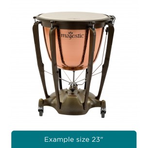 Timbale Symphonic Grand 26" sans accord fin - Cuivre martelé
