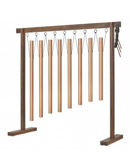 Set de 8 chimes de bain sonore - Bronze
