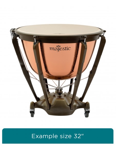 Timbale Symphonic Grand 29" sans accord fin - Cuivre martelé