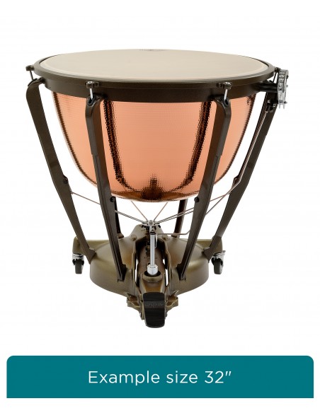 Timbale Symphonic Grand 29" sans accord fin - Cuivre martelé