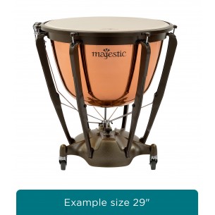 Timbale Symphonic Grand 32" sans accord fin - Cuivre poli