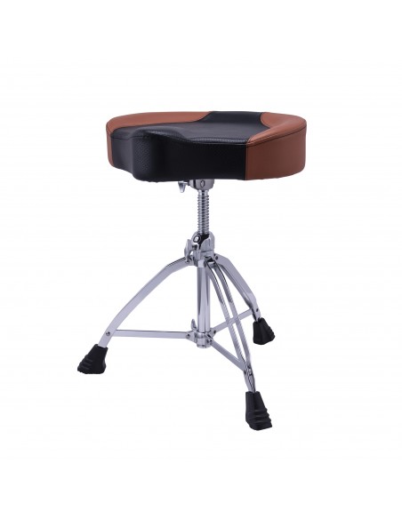 Pro throne with motorcycle-style seat - Brown