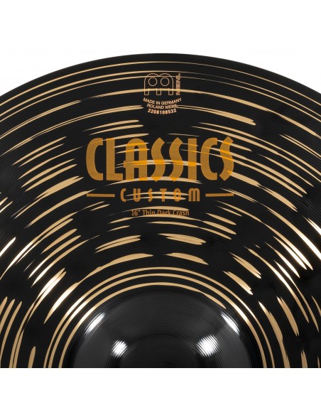 Crash 16" Classics Custom Dark Thin