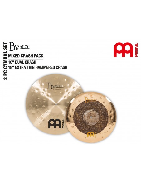Crash cymbal set Byzance Mix 16" / 18"