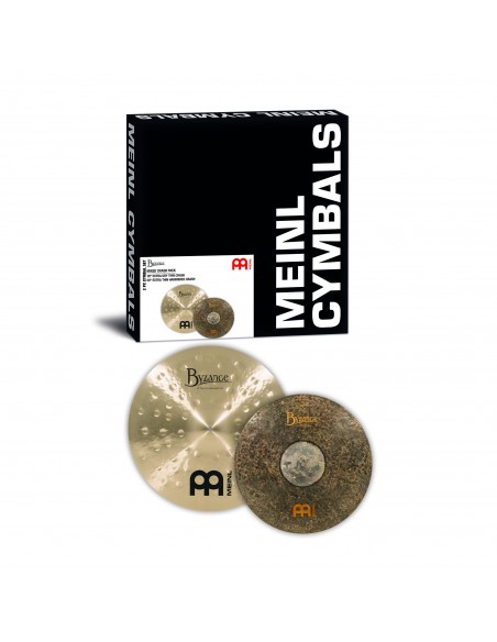Set de crashes Byzance Mix 18" / 20" - Brut, Traditionnelle