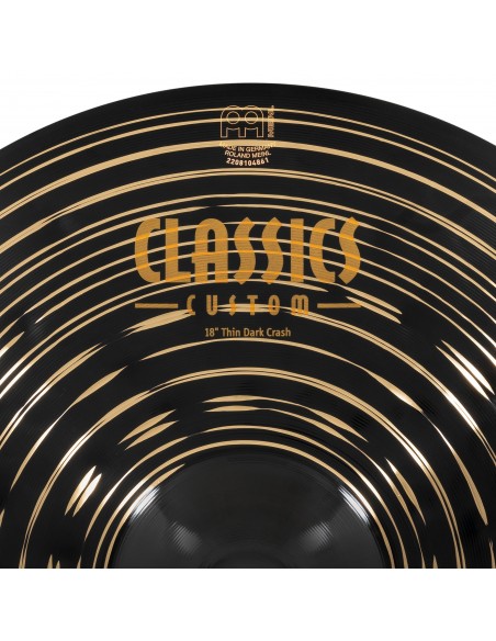Crash 18" Classics Custom Dark Thin