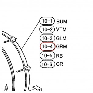 Bass Drum Hoop 20" - Stage Custom Advantage - GRM Finish - YAMAHA U0073753