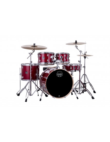 Venus Fusion 5-piece shell pack 20" with hardware - Crimson Red Sparkle