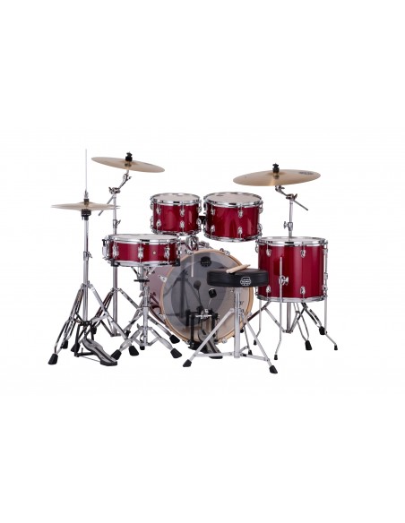 Venus Fusion 5-piece shell pack 20" with hardware - Crimson Red Sparkle