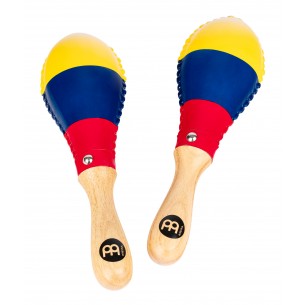 Standard maracas - Colombian flag