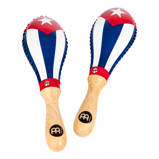 Standard maracas - Cuban flag