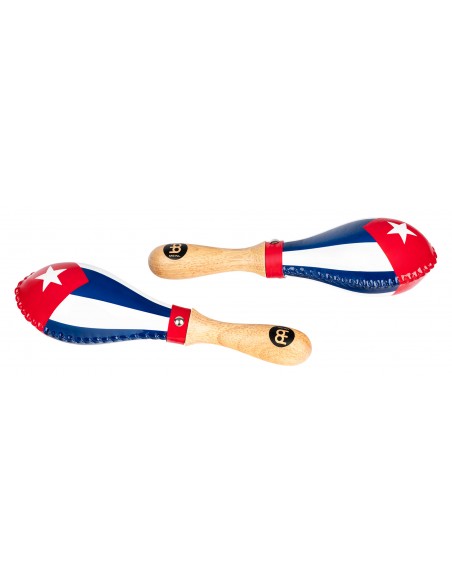 Standard maracas - Cuban flag