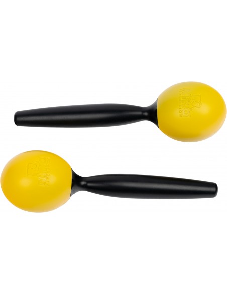 Round ABS maracas Medium - Yellow