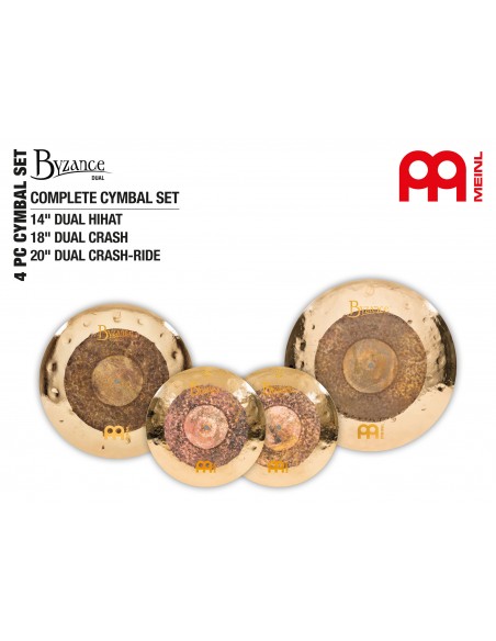 Cymbal set Byzance Dual 14" / 18" / 20"