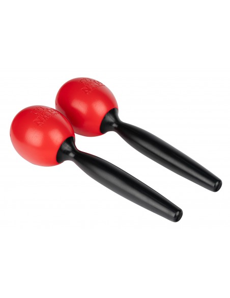 Maracas ronds en ABS Medium - Rouge
