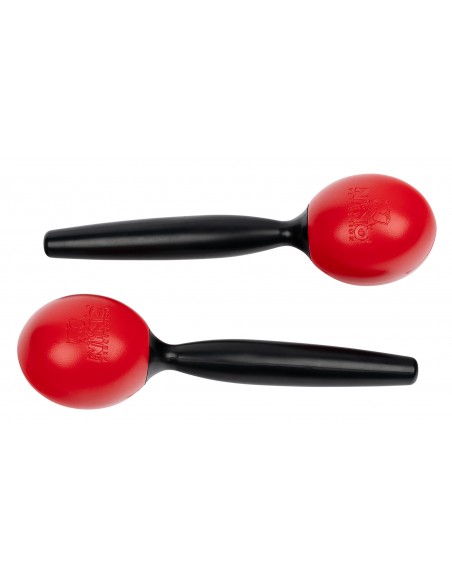 Maracas ronds en ABS Medium - Rouge