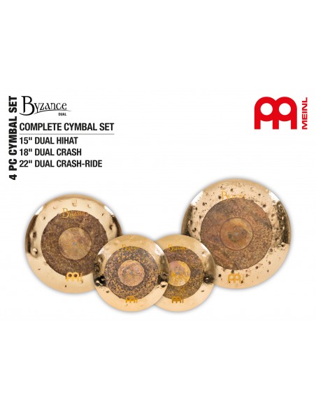 Set de cymbales Byzance Dual 15" / 18" / 22"