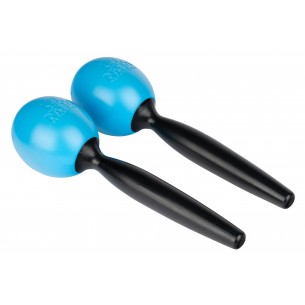Maracas ronds en ABS Medium - Bleu