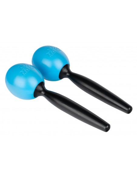 Maracas ronds en ABS Medium - Bleu