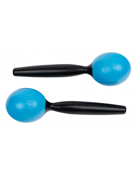 Maracas ronds en ABS Medium - Bleu