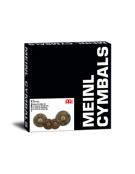Set de cymbales Byzance Extra Dry 14" / 18" / 22" - Brut