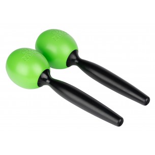Maracas ronds en ABS Medium - Vert