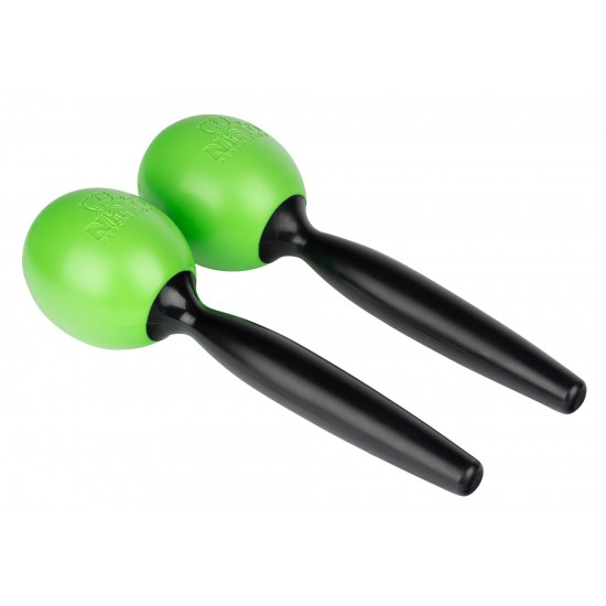 Maracas ronds en ABS Medium - Vert