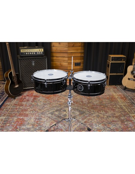 Timbales set Marathon 14" & 15" - Black Nickel