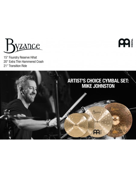 Cymbal set Byzance Artist's Choice Mike Johnston