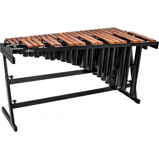Marimba Gateway 3,3 octaves - Lames en padouk, résonateurs noirs