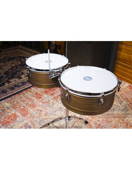 Jeu de timbales Marathon 14" & 15" - Antique