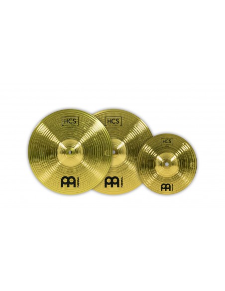 Set de cymbales HCS Starter 8" / 13" - Traditionnelle